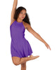Solid Lycra Halter Dress with Bow back