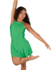 Solid Lycra Halter Dress with Bow back