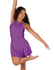 Solid Lycra Halter Dress with Bow back