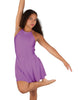 Solid Lycra Halter Dress with Bow back