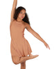 Solid Lycra Halter Dress with Bow back