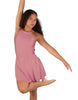 Solid Lycra Halter Dress with Bow back