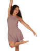 Solid Lycra Halter Dress with Bow back