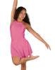 Solid Lycra Halter Dress with Bow back