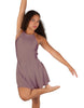 Solid Lycra Halter Dress with Bow back