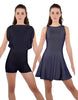 Solid Lycra Convertible Tank Dress