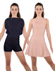 Solid Lycra Convertible Tank Dress