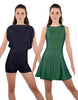 Solid Lycra Convertible Tank Dress