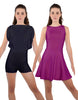 Solid Lycra Convertible Tank Dress