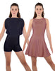 Solid Lycra Convertible Tank Dress