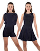 Solid Lycra Convertible Tank Dress