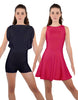 Solid Lycra Convertible Tank Dress