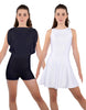 Solid Lycra Convertible Tank Dress