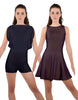 Solid Lycra Convertible Tank Dress