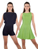 Solid Lycra Convertible Tank Dress