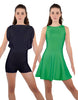 Solid Lycra Convertible Tank Dress
