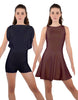 Solid Lycra Convertible Tank Dress