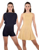 Solid Lycra Convertible Tank Dress