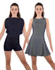 Solid Lycra Convertible Tank Dress