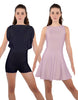 Solid Lycra Convertible Tank Dress