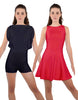 Solid Lycra Convertible Tank Dress