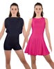 Solid Lycra Convertible Tank Dress
