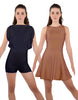 Solid Lycra Convertible Tank Dress