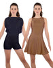 Solid Lycra Convertible Tank Dress