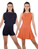 Solid Lycra Convertible Tank Dress