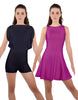 Solid Lycra Convertible Tank Dress
