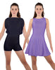 Solid Lycra Convertible Tank Dress