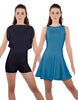 Solid Lycra Convertible Tank Dress