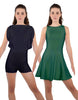 Solid Lycra Convertible Tank Dress