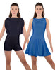 Solid Lycra Convertible Tank Dress