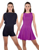 Solid Lycra Convertible Tank Dress