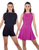 Solid Lycra Convertible Tank Dress