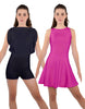 Solid Lycra Convertible Tank Dress