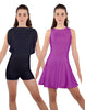 Solid Lycra Convertible Tank Dress