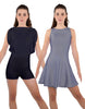 Solid Lycra Convertible Tank Dress