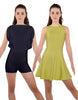 Solid Lycra Convertible Tank Dress