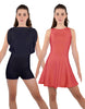 Solid Lycra Convertible Tank Dress
