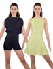 Solid Lycra Convertible Tank Dress