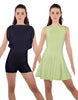 Solid Lycra Convertible Tank Dress