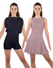 Solid Lycra Convertible Tank Dress