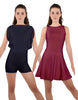 Solid Lycra Convertible Tank Dress