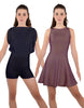 Solid Lycra Convertible Tank Dress