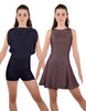 Solid Lycra Convertible Tank Dress