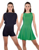 Solid Lycra Convertible Tank Dress