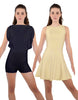 Solid Lycra Convertible Tank Dress