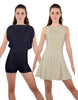 Solid Lycra Convertible Tank Dress